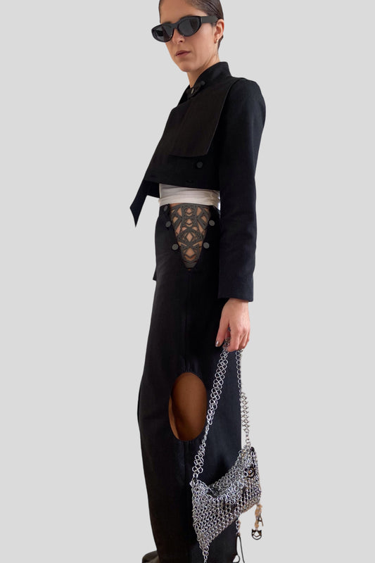 Eliott Skirt and Euler hip clasps