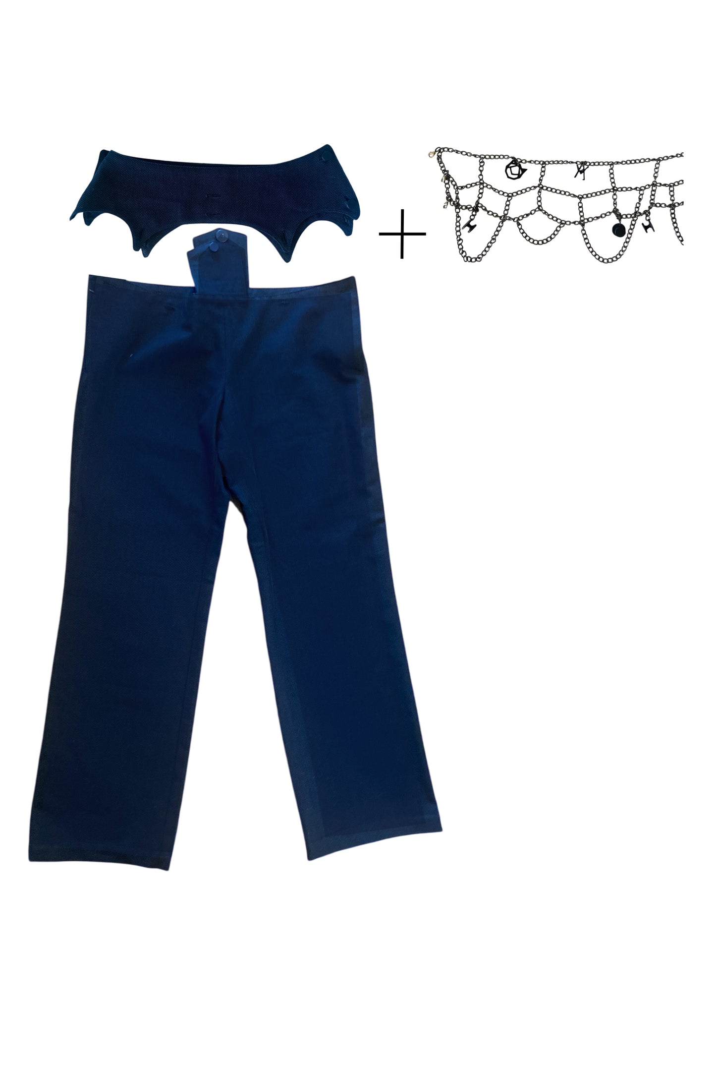 Pantalon Montaigne + ceinture Boétie